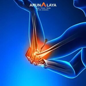 Elbow ligament injury treatment at Arunalaya