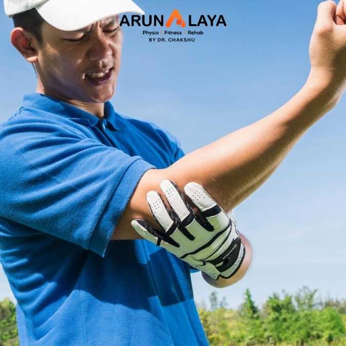 golfers elbow treatment at Arunalaya