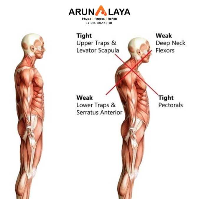 Upper cross syndrome treatment and cure