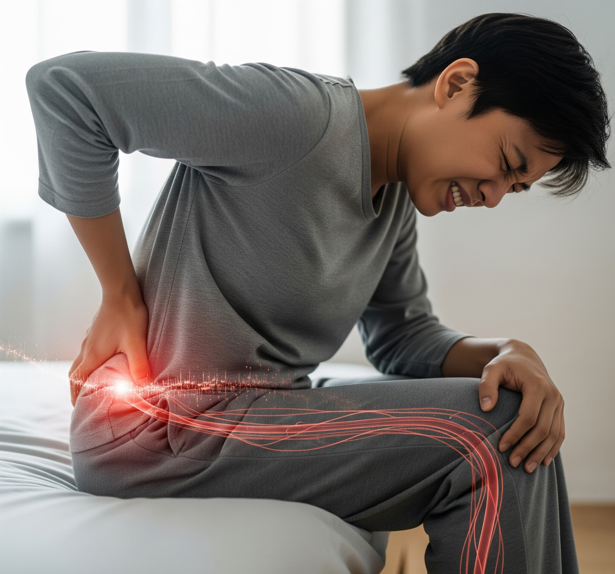 hip to leg pain