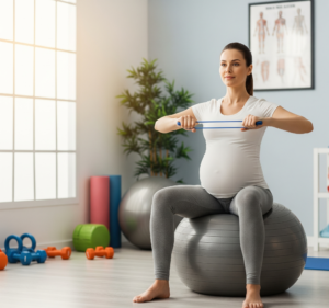 Seated Ball Exercises
